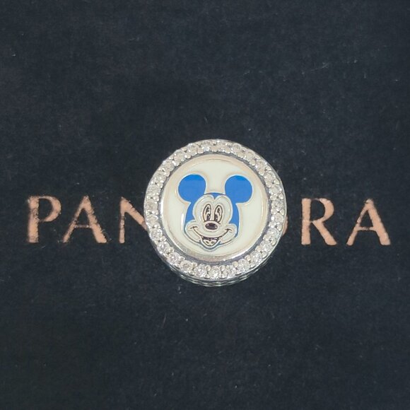 Pandora Jewelry - Pandora D23 xpo 2022 ickey Mouse Exclusive Bead Charm S925 Silver with box